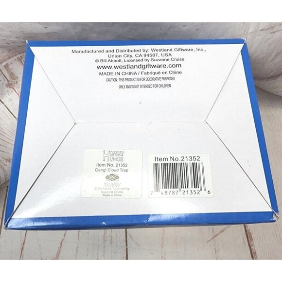 Heavenly Humor Westland Giftware Dang Cloud Trap Statue Shelf Sitter Home Decor - Picture 5 of 12